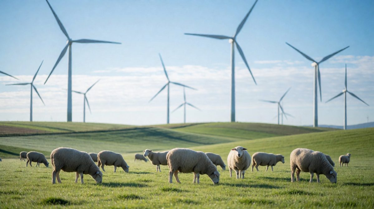Rural areas produce renewable energy