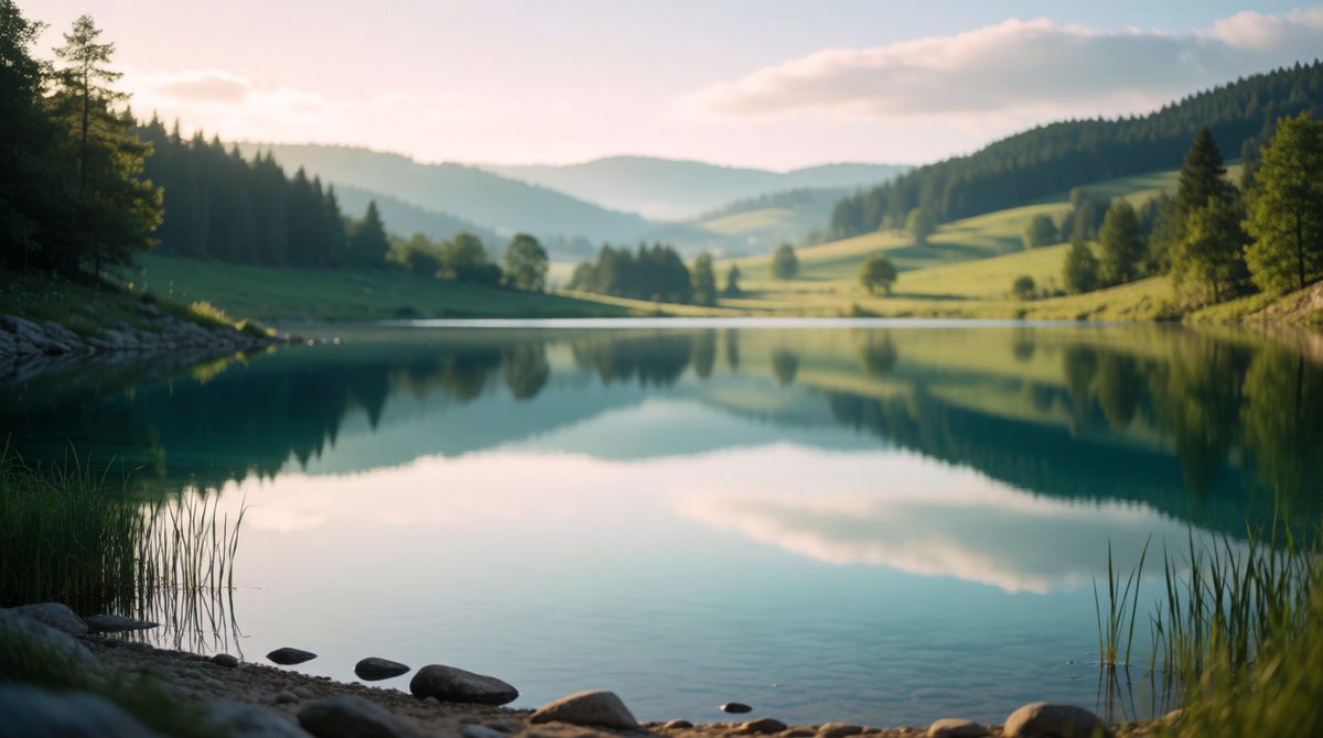 Rivers and lakes supply water to rural areas