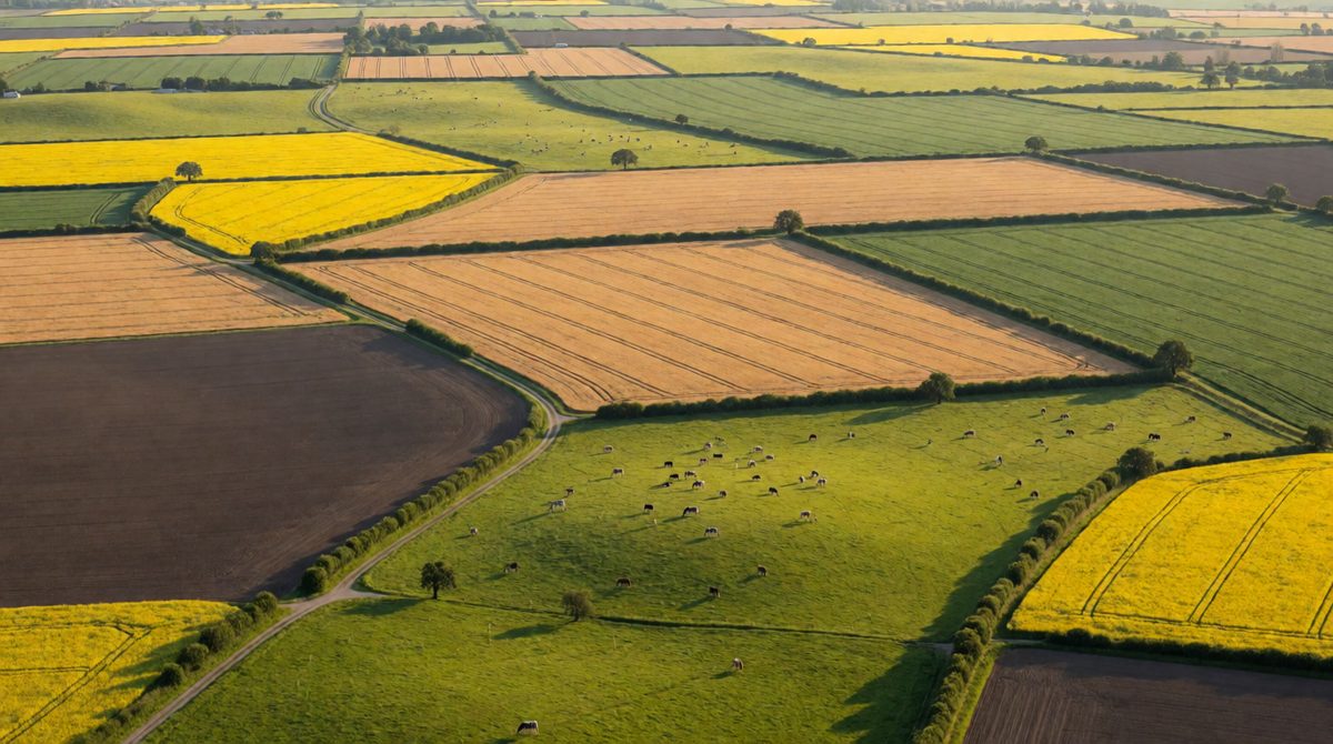 Arable and pastoral farms depend on climate and soil