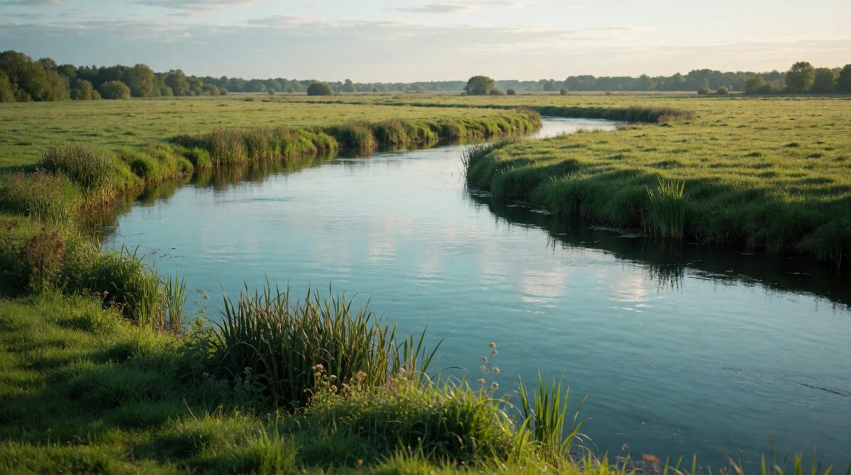 Rivers get wider and deeper downstream