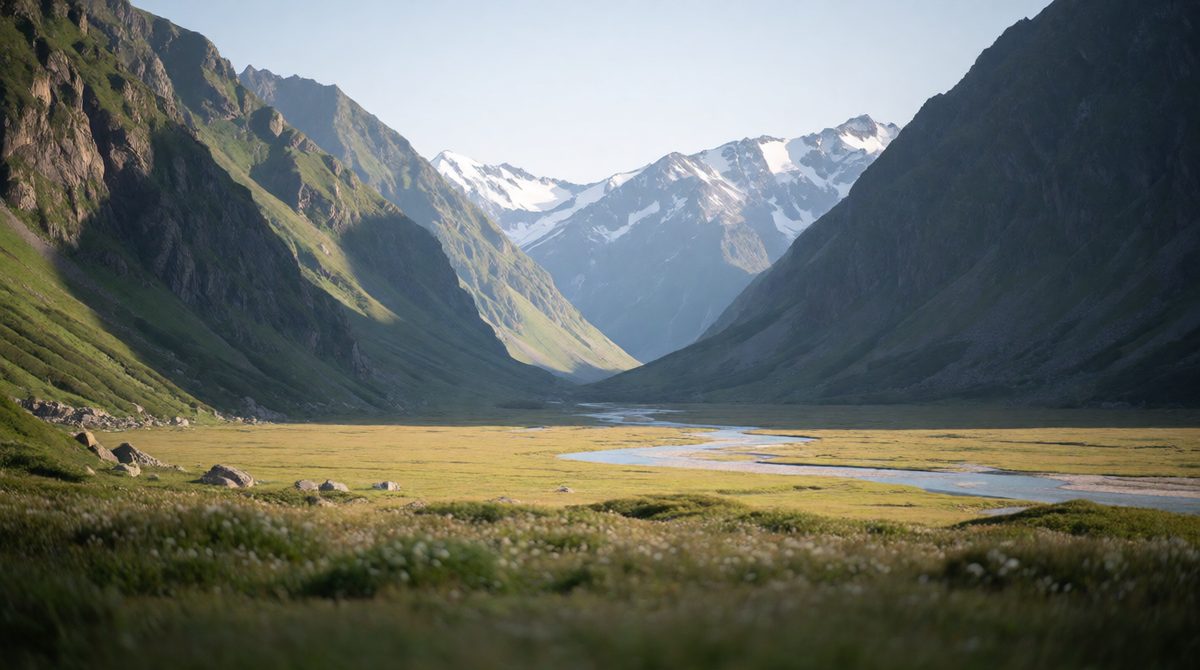 Valleys change shape from source to mouth