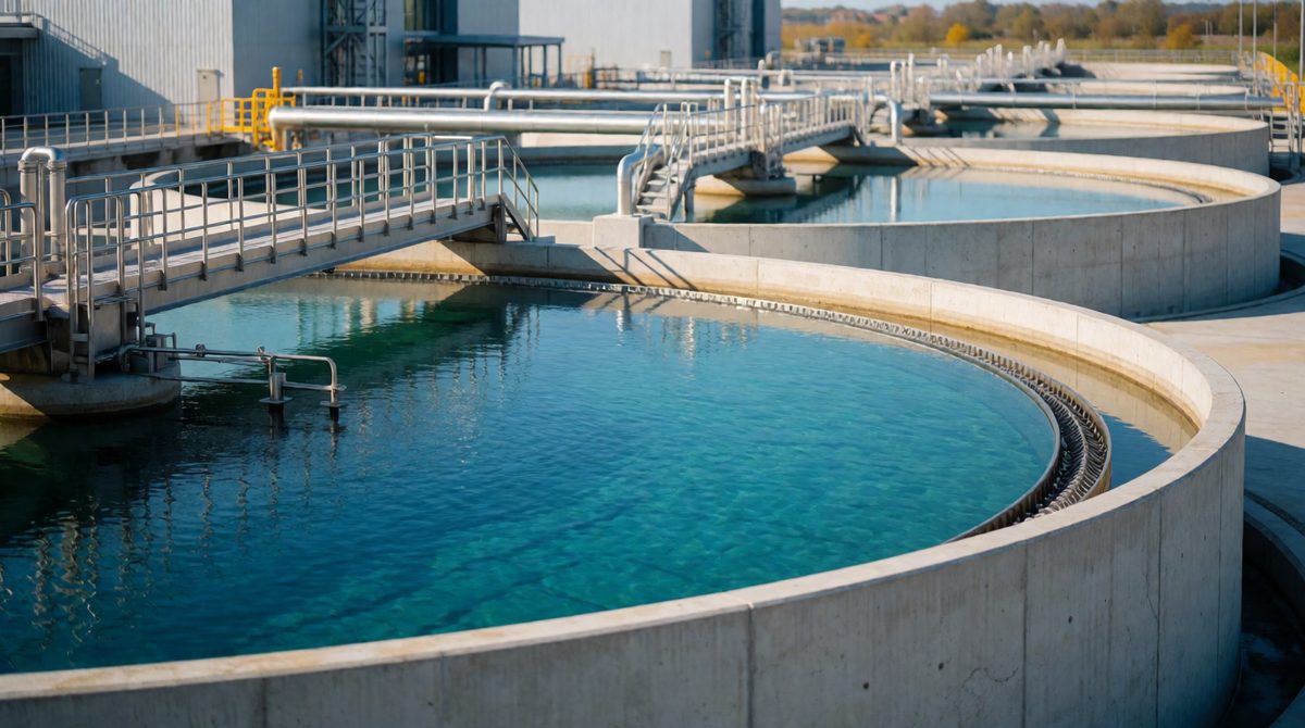 Water is treated before it reaches our homes