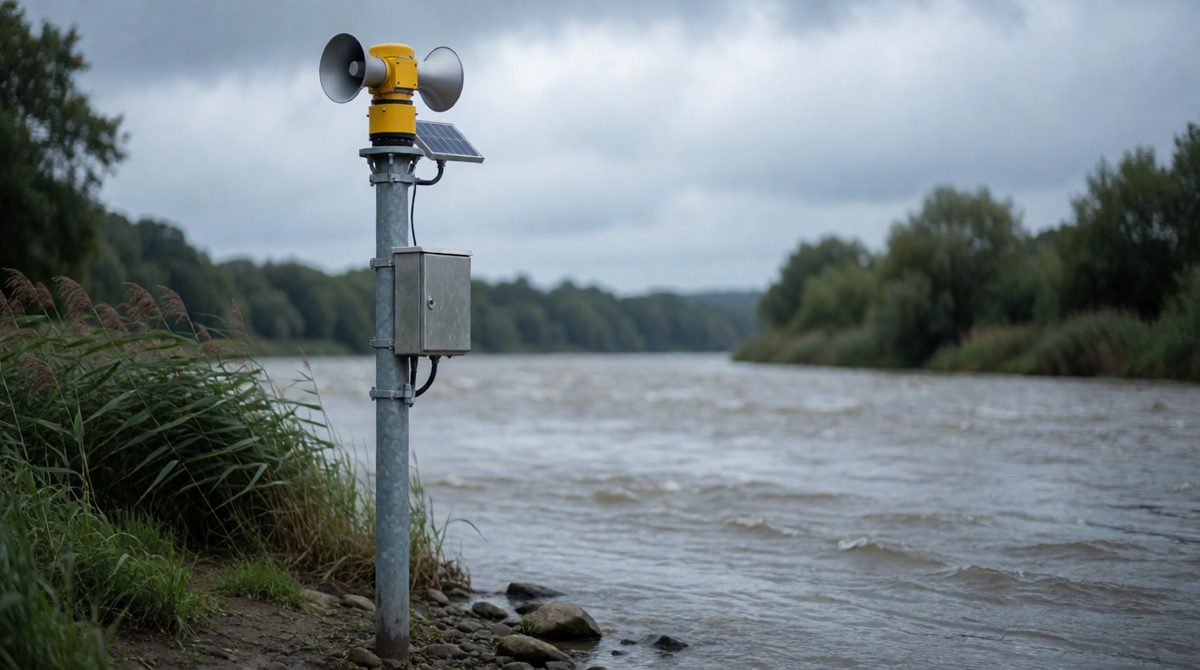 Flood warnings give people time to prepare