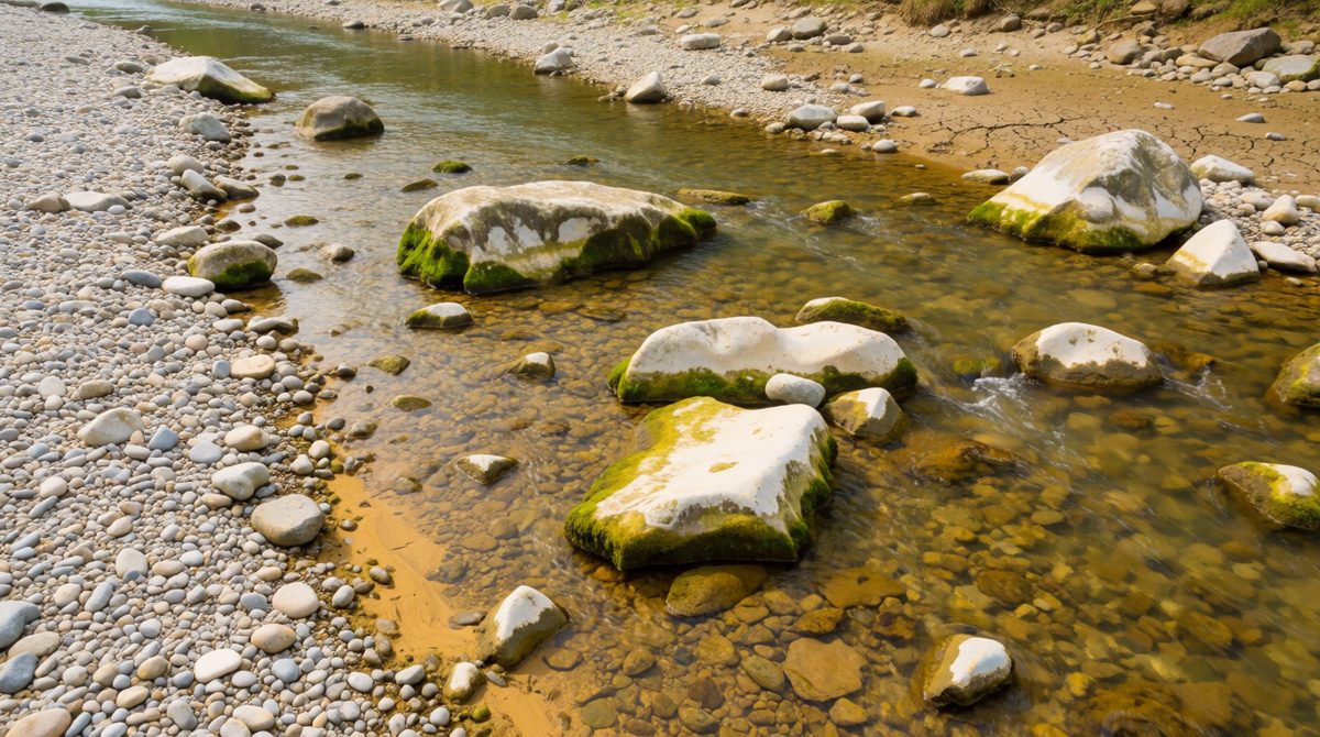 Some rivers have very different flows each season