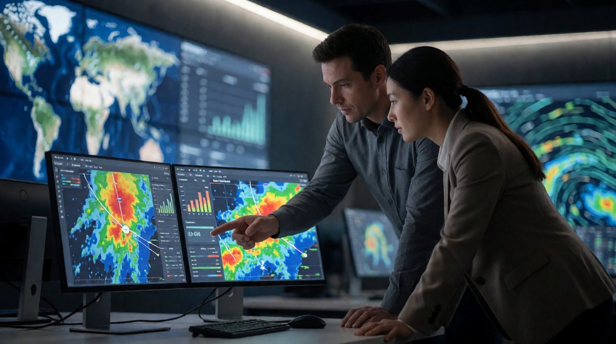 Weather data helps predict floods
