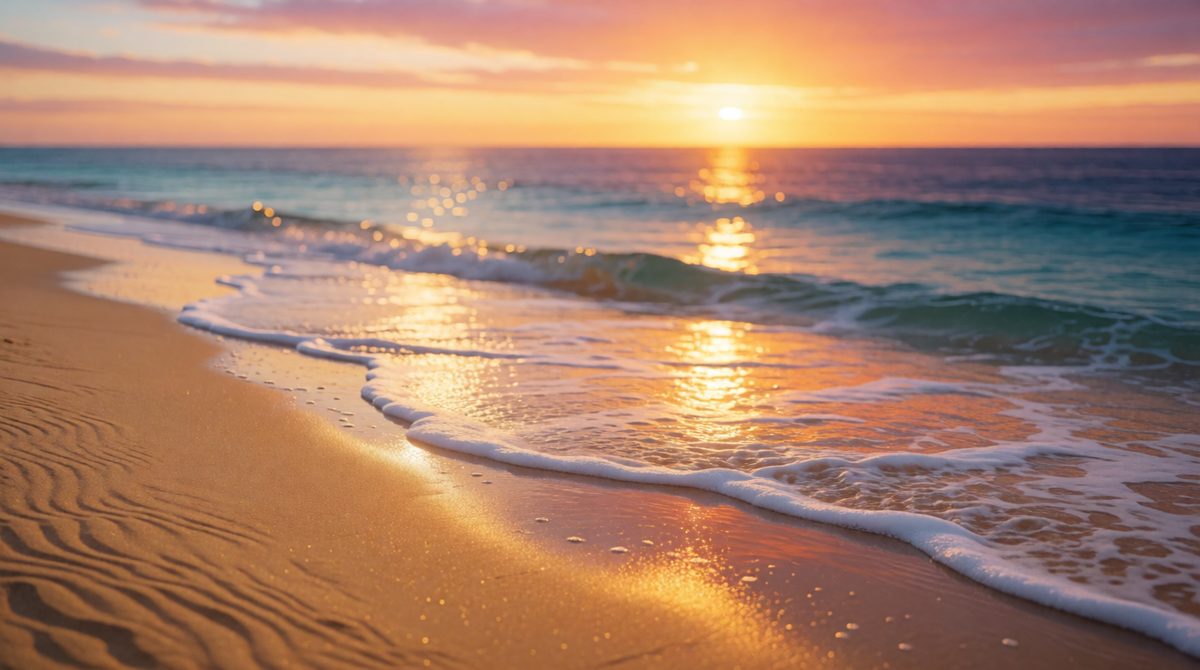 Beaches are built by constructive waves