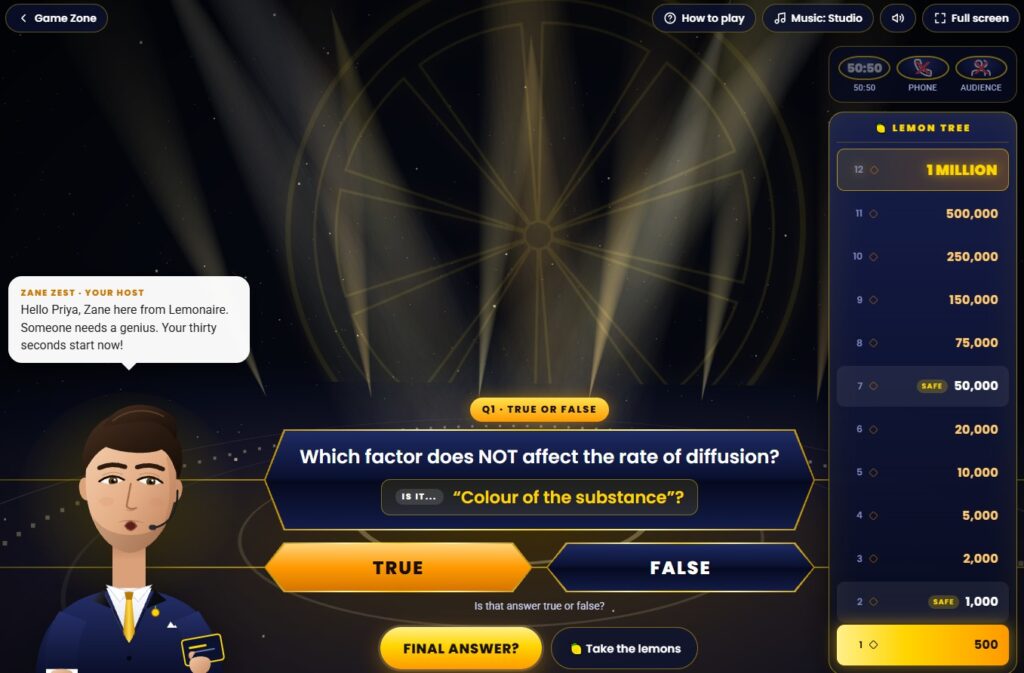 new gcse game