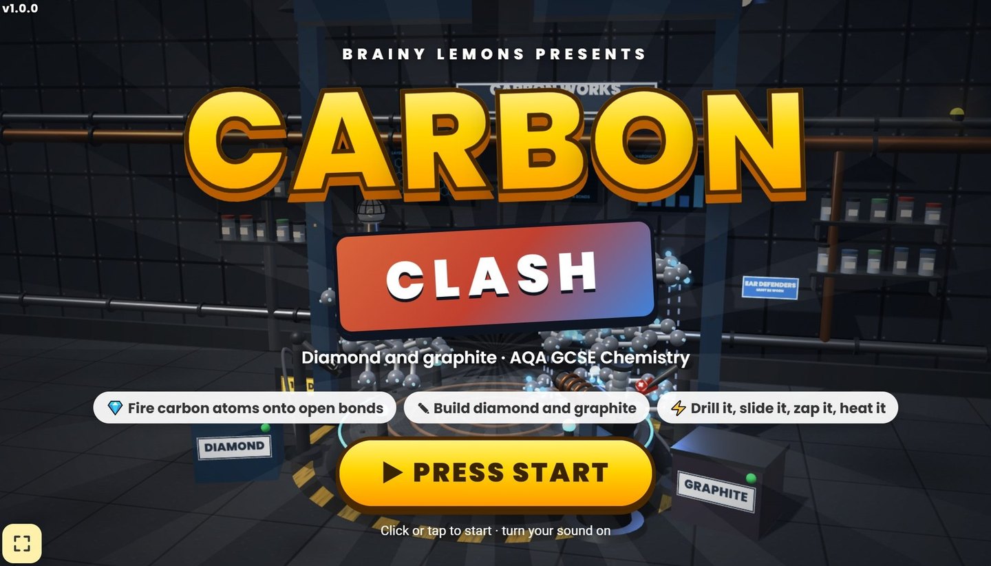 Carbon Clash - AQA GCSE Chemistry 3D game