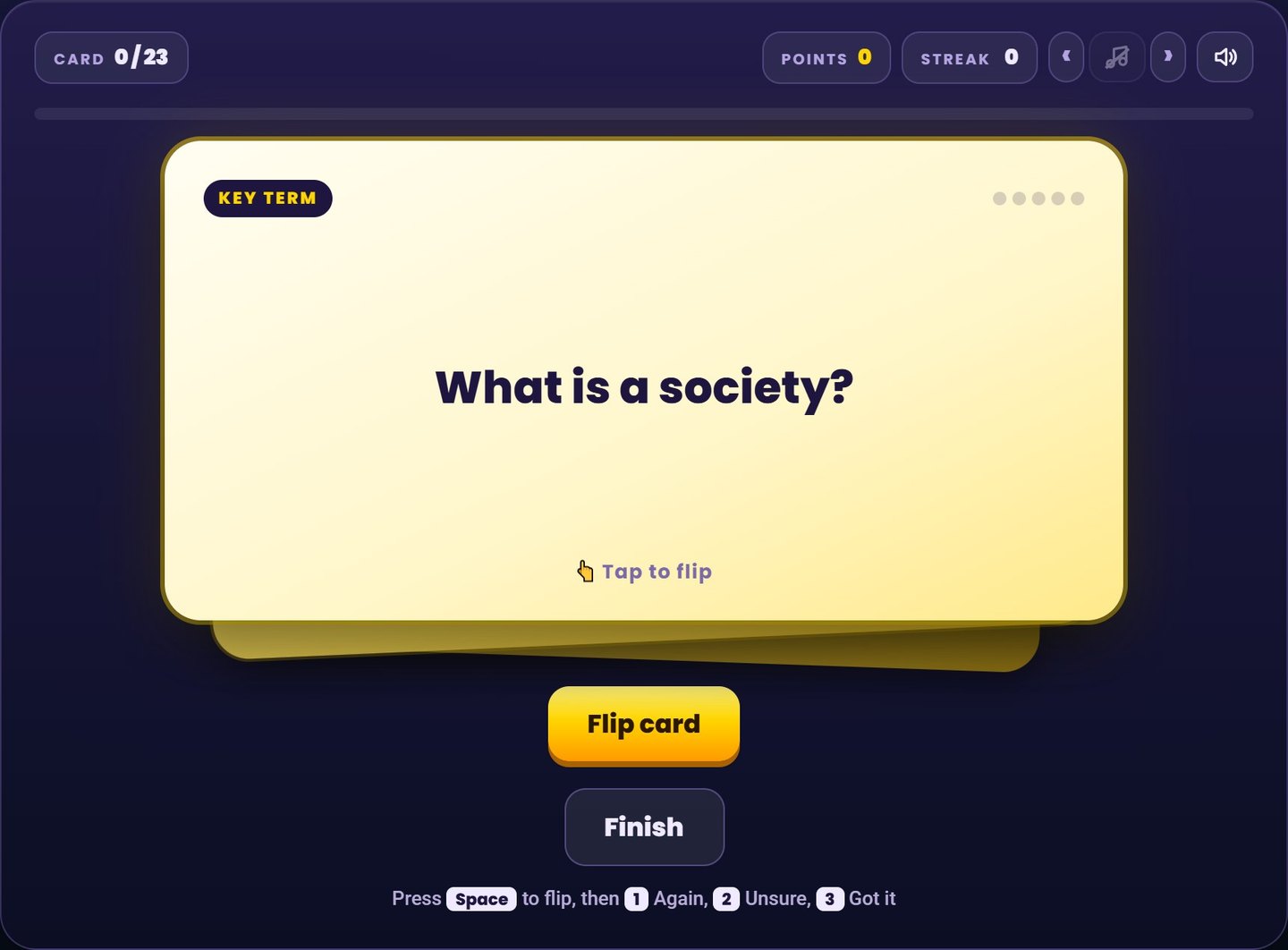 AQA GCSE Sociology flash cards: Answer it in your head before you flip