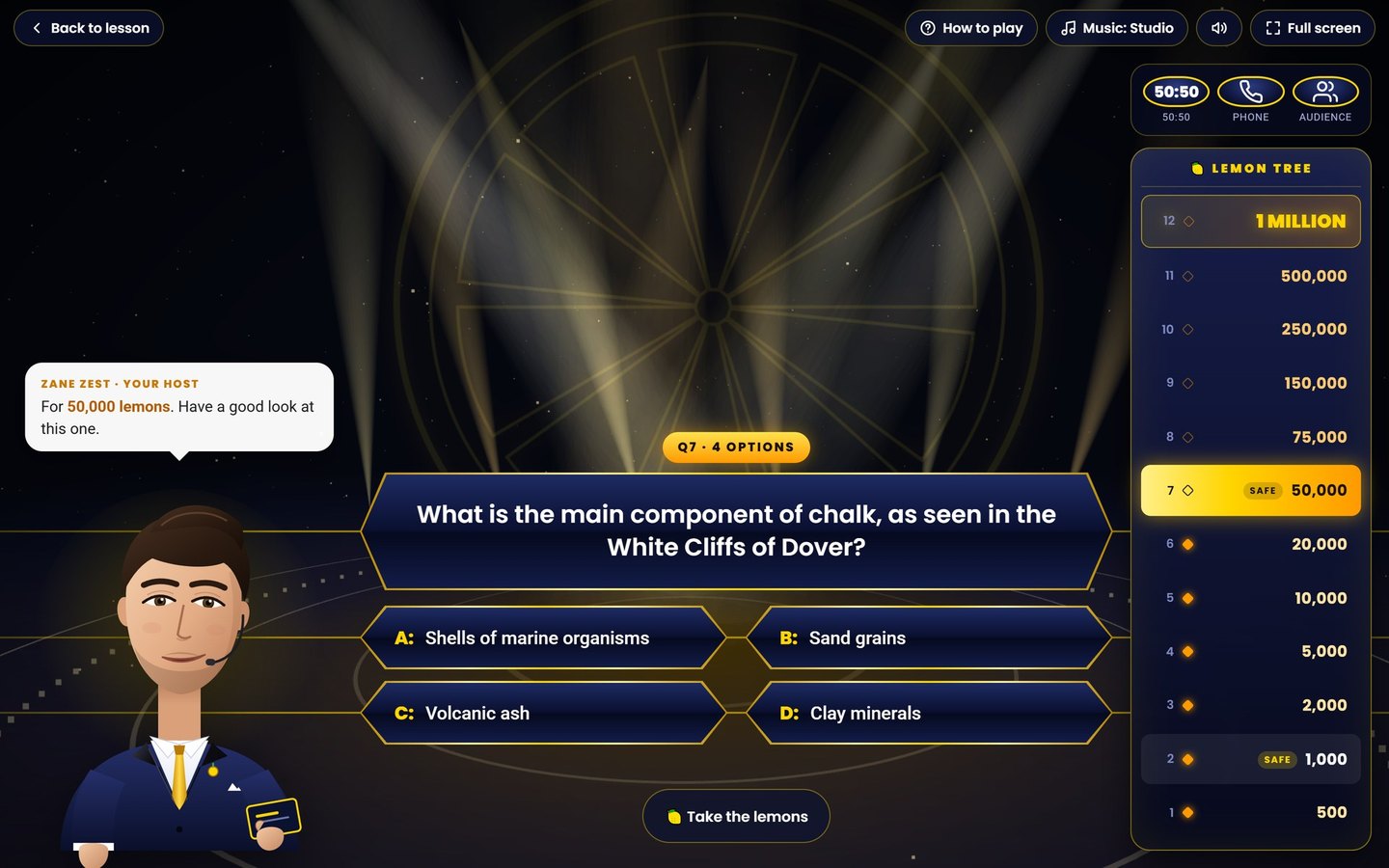 Cambridge IGCSE Environmental Management: Games that use the same questions