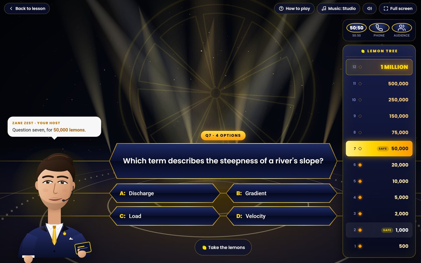 Cambridge IGCSE Geography: Games that use the same questions