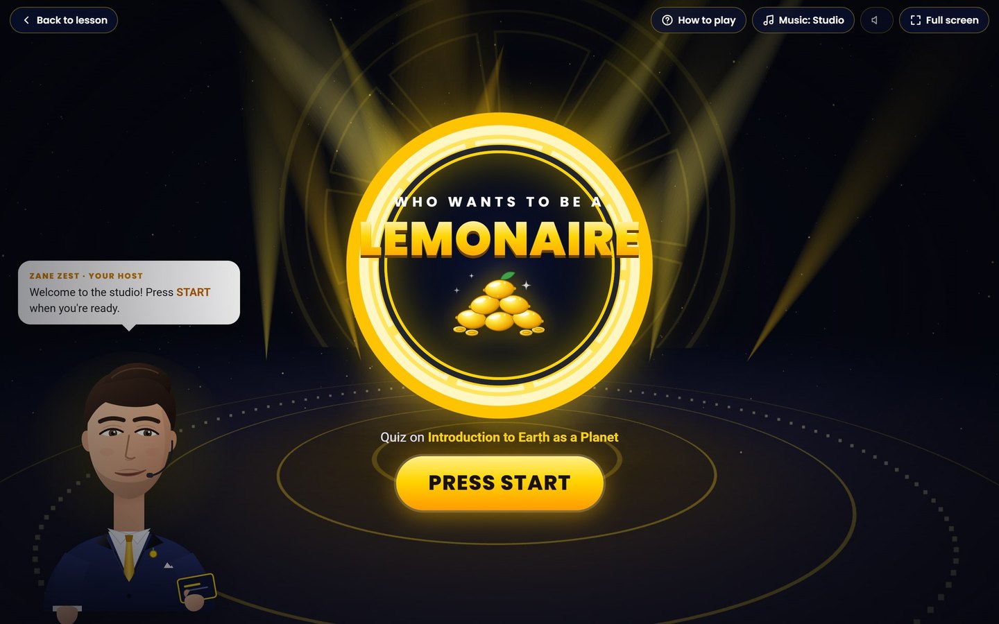 Who Wants to Be a Lemonaire? Cambridge IGCSE Marine Science quiz game: Your own TV quiz show for every lesson