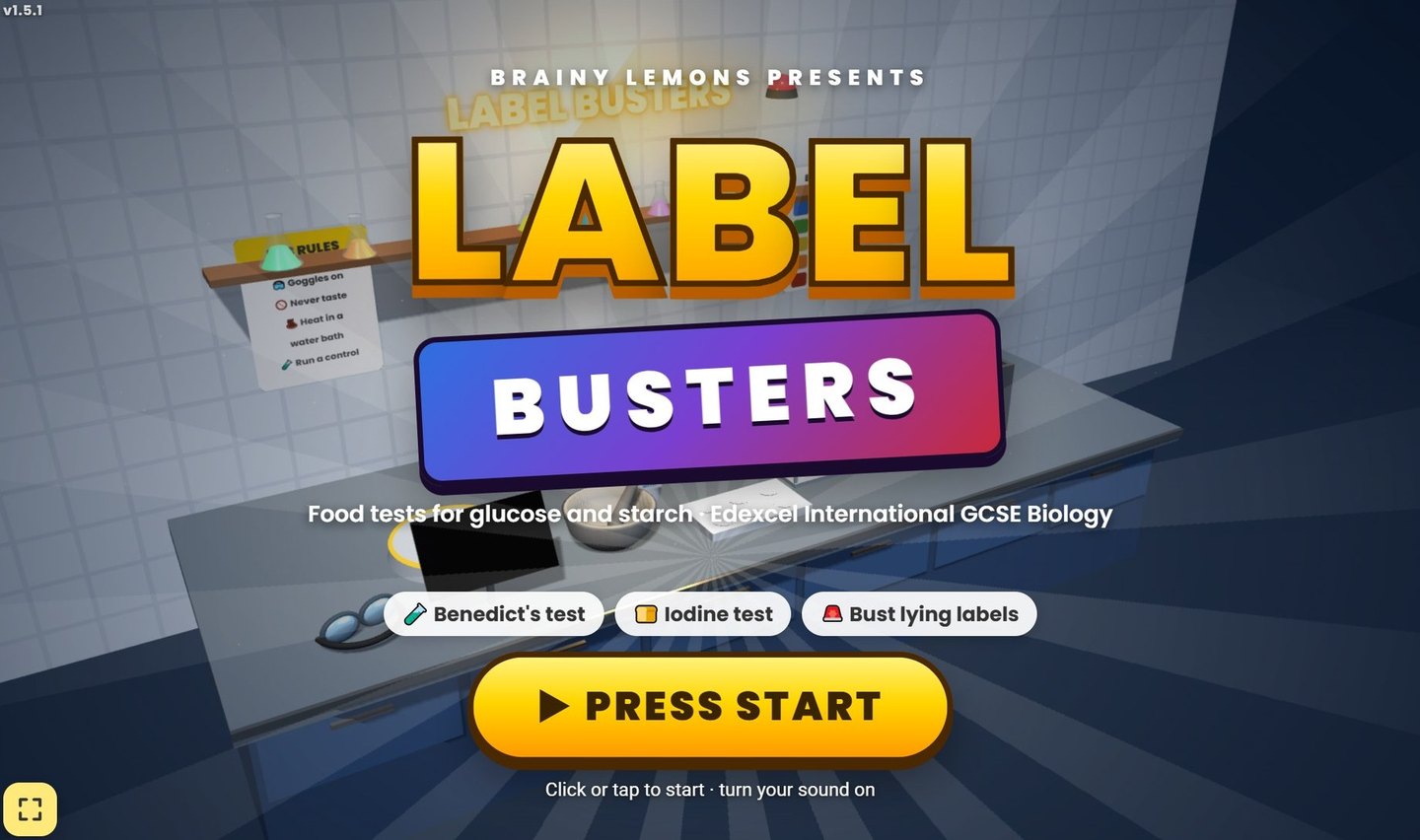 Label Busters - Pearson Edexcel IGCSE Biology 3D game