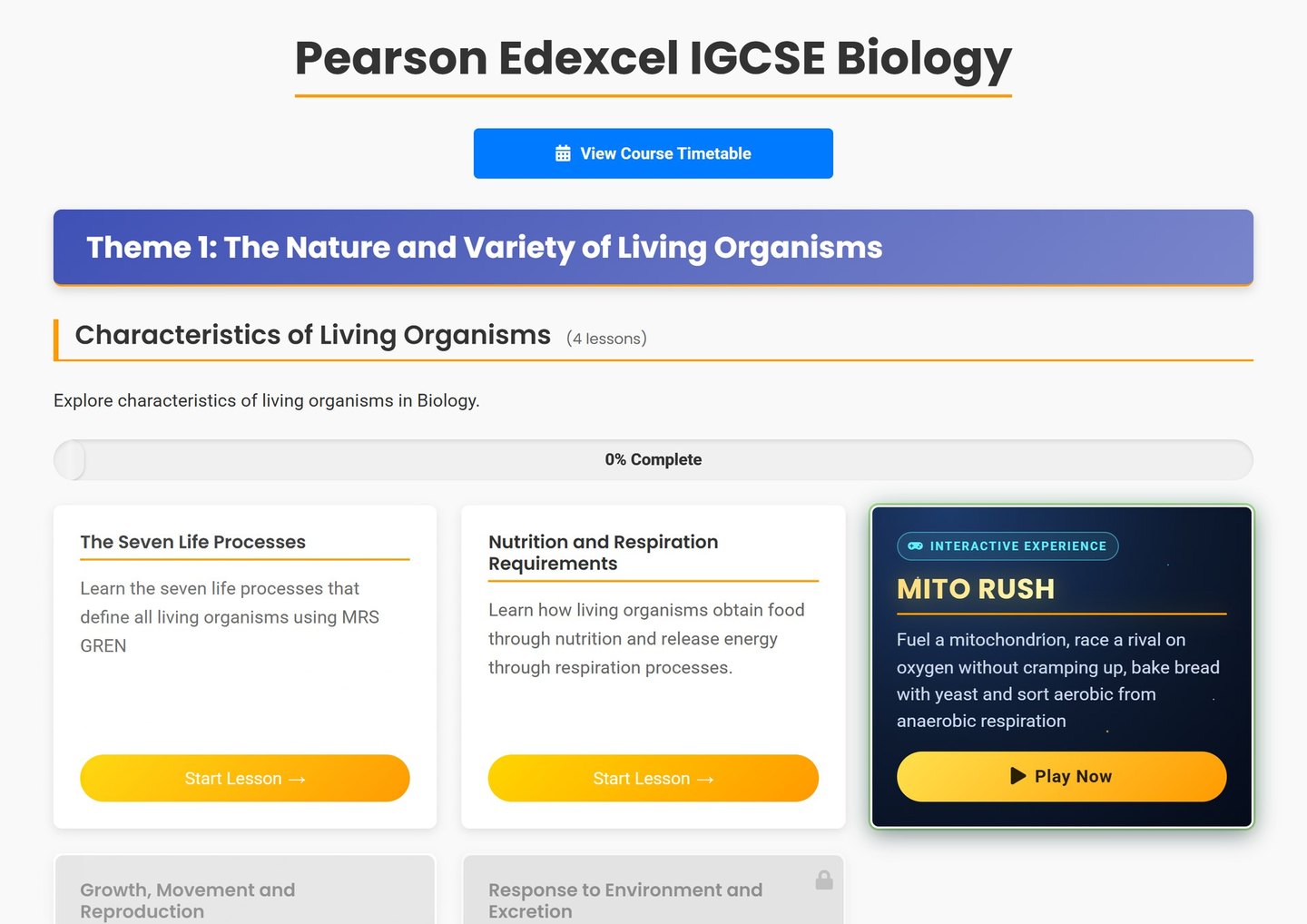 Brainy Lemons online GCSE course: Every topic, lesson by lesson