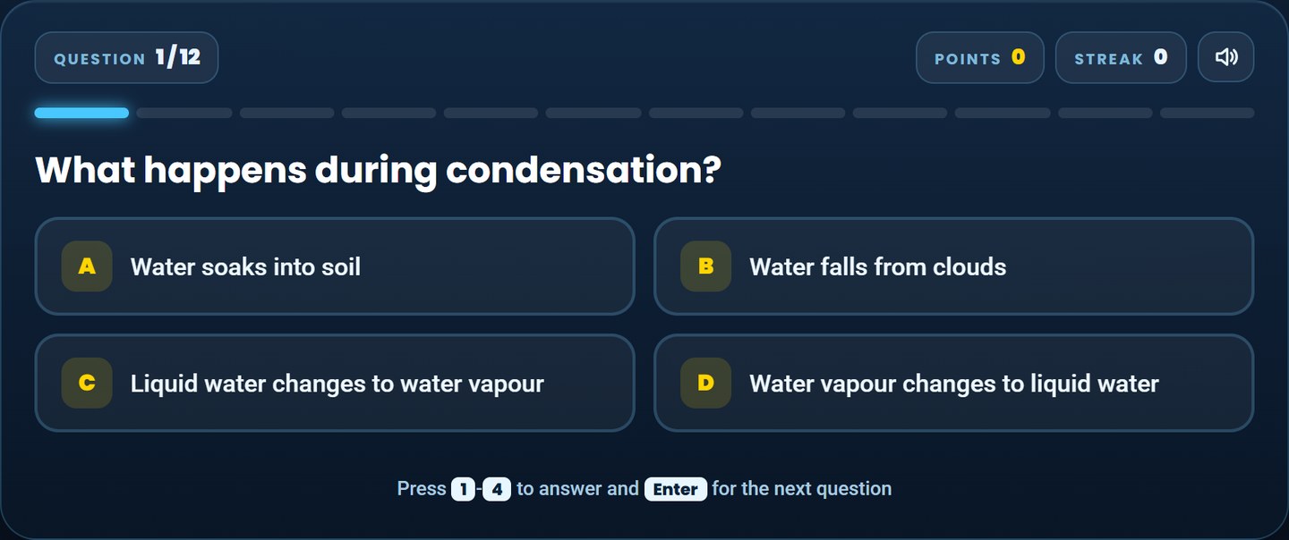 Pearson Edexcel IGCSE Geography (9-1) lesson quiz: Its own quiz, written from the lesson